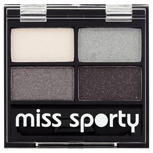 Miss Sporty Studio Colour Quattro Eyeshadow Smoky Black