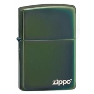 Zippo Logo Slim Ebony Lighter
