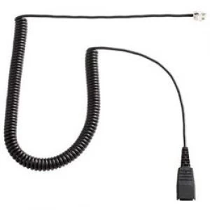 Jabra GN Quick Disconnect To RJ45 Cable - Curly