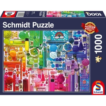 Colours of the Rainbow Jigsaw Puzzle - 1000 Pieces