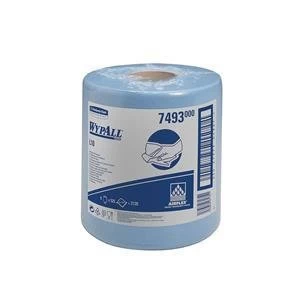 Original Wypall L10 Wipers Centrefeed Airflex Blue Pack of 6 Rolls