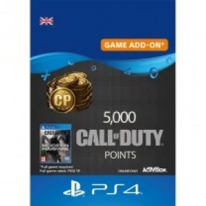 Call of Duty Modern Warfare 5000 Points PS4