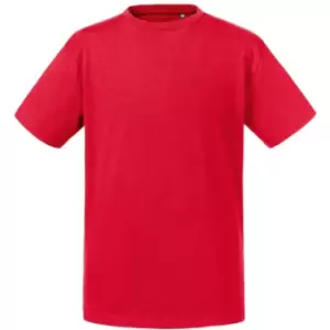 Russell Kids/Childrens Pure Organic T-Shirt (9-10 Years) (Classic Red)