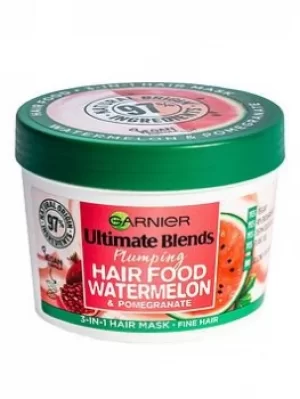 Garnier Ultimate Blends Hair Food Watermelon Hair Mask 390ml Plumping Watermelon