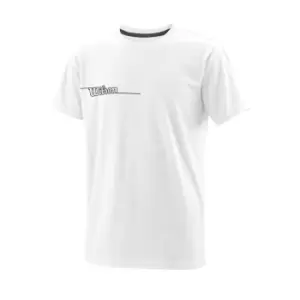 Wilson Team Tech T Shirt Juniors - White