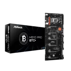 ASRock H510 Pro BTC Intel Socket 1200 Cryptocoin Mining Bitcoin Motherboard