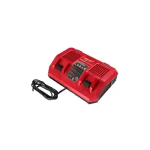 Milwaukee - M18 dfc M18 Dual Bay Rapid Charger 240v