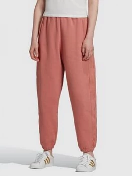 adidas Originals New Neutral Cuffed Sweat Pants - Pink, Size 16, Women