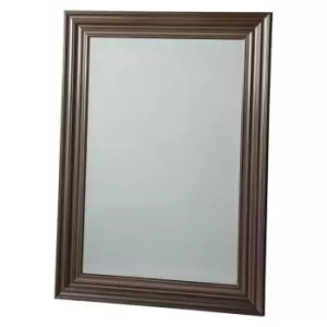Gallery Direct Erskine Rectangle Pewter Mirror