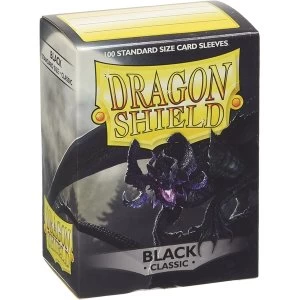 Dragon Shield Standard Black Card Sleeves - 100 Sleeves