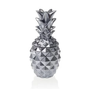 Silver Concrete Pineapple For Her Candle