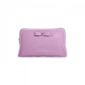 Ted Baker Alley large bowcos makeup bag - Lilac