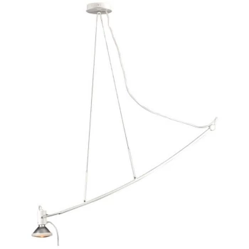 Linea Verdace Lighting - Linea Verdace Parrot Pendant Ceiling Light White Metal