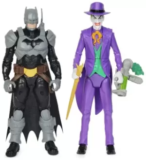 "DC Comics Batman vs Joker 12" Action Figure Set"