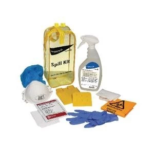 Diversey Oxivir Plus Body Spillage Kit Includes gloves, mask, scraper,