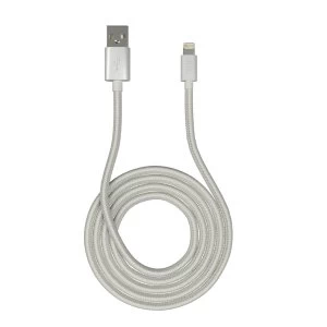 Kit Lightning Charge Cable 1m - Silver
