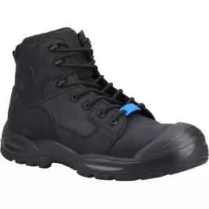 Hard Yakka Unisex Adult Legend Grain Leather Safety Boots (7 UK) (Black)