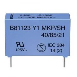 Y1 suppression capacitor Radial lead 2.2 nF 250 V AC