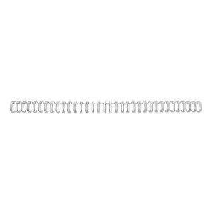 GBC A4 8mm Binding Wire Elements 34 Loop 70 Sheet Capacity Silver Pack of 100