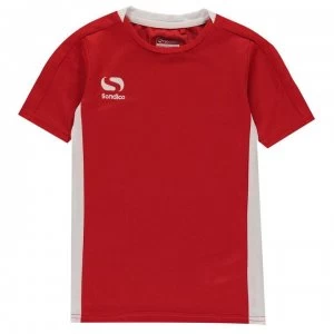 Sondico T Shirt Infants - Red/White