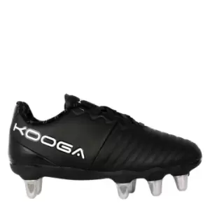 KooGa Power SG Rugby Boots Childrens - Black