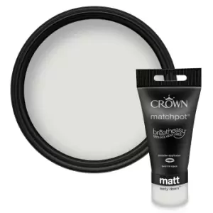 Crown Matt Emulsion Paint Early Dawn Tester - 40ml