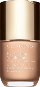 Clarins Everlasting Youth Fluid Illuminating and Firming Foundation SPF15 30ml 102.5 - Porcelain