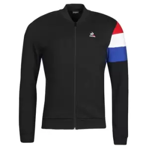 Le Coq Sportif TRI FZ SWEAT N 1 M mens Tracksuit jacket in Black - Sizes XXL,S,M,L,XL
