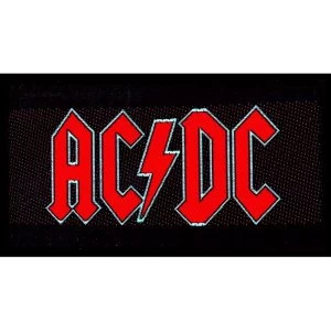 AC/DC - Red Logo Standard Patch