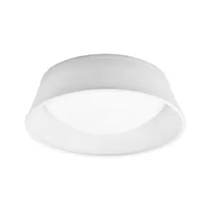 Integrated LED ceiling lamp Nordica white 2 bulbs 9cm