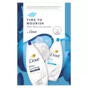 Dove Time to Nourish Body Wash Collection Gift Set, One Size