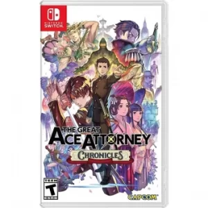 The Great Ace Attorney Chronicles Nintendo Switch Game