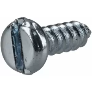 R-tech - 337098 Slotted Pan Head Self-Tapping Screws No. 4 9.5mm - Pack Of 100