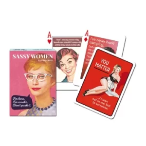 Sassy Women Collectors Playing Cards