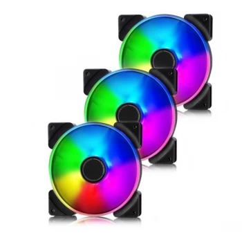 Fractal Design Prisma AL-140mm Addressable RGB PWM Fan - Triple Pack