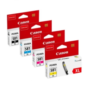 Canon CLI581XL Black and Tri Colour Ink Cartridge