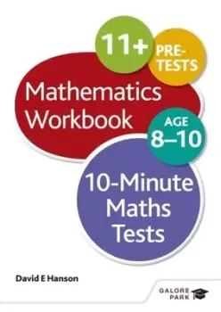 10-Minute Maths Tests Workbook Age 8-10 - David E Hanson - Paperback - Used