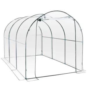 Outsunny Walk in Greenhouse, 3.5Lx2Wx2H m-Transparent