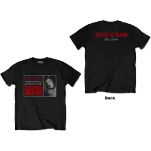 Bebe Rexha - Sabotage - Let You Down Unisex XX-Large T-Shirt - Black
