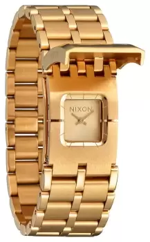 Nixon A1362-502 Confidante Gold Dial Gold Stainless Watch