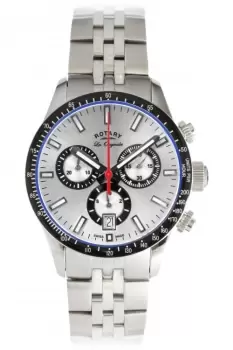 Mens Rotary Swiss Made Quartz Chronograph Watch GB90151/06