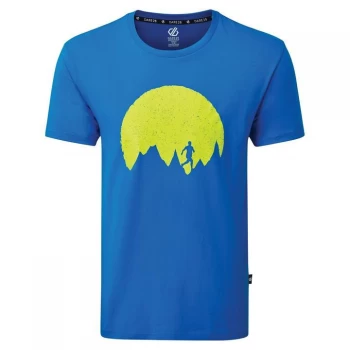 Dare 2B Blue 'Determine' Printed Casual T-Shirts - XXS