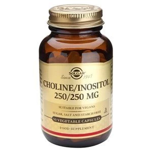 Solgar CholineInositol 250250 mg Vegetable Capsules 50 Vegicaps