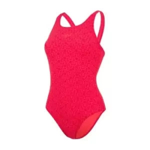 Speedo Boom Swimsuit Ladies - Red