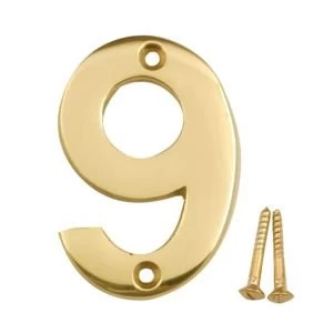 Brass House Number 9