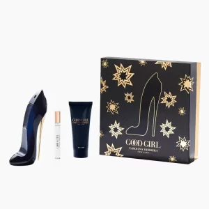 Carolina Herrera Good Girl Gift Set 80ml Eau de Parfum + 100ml Body Lotion + 10ml Eau De Parfum