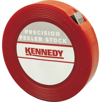 0.10MM X 12.7MM Feeler Stock 7.6M Coil - Kennedy