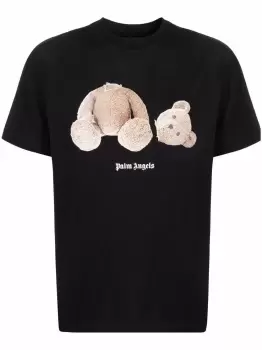 PALM ANGELS Bear Graphic T-Shirt Black