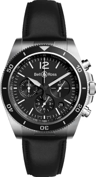Bell & Ross Watch BRV3-94 Chrono Black Steel