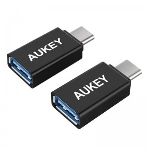 Aukey USB 3.0 to USB-C Adapter - Twin Pack